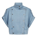 TillyCC Vest - Fade Denim