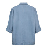 TillyCC SS Blazer - Fade Denim