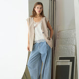 NadineCC Oversize Vest - Bisquit