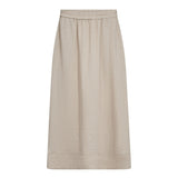 EvaCC Midi Elastic Skirt - Walnut