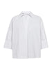 PoppyCC V-Blouse - White