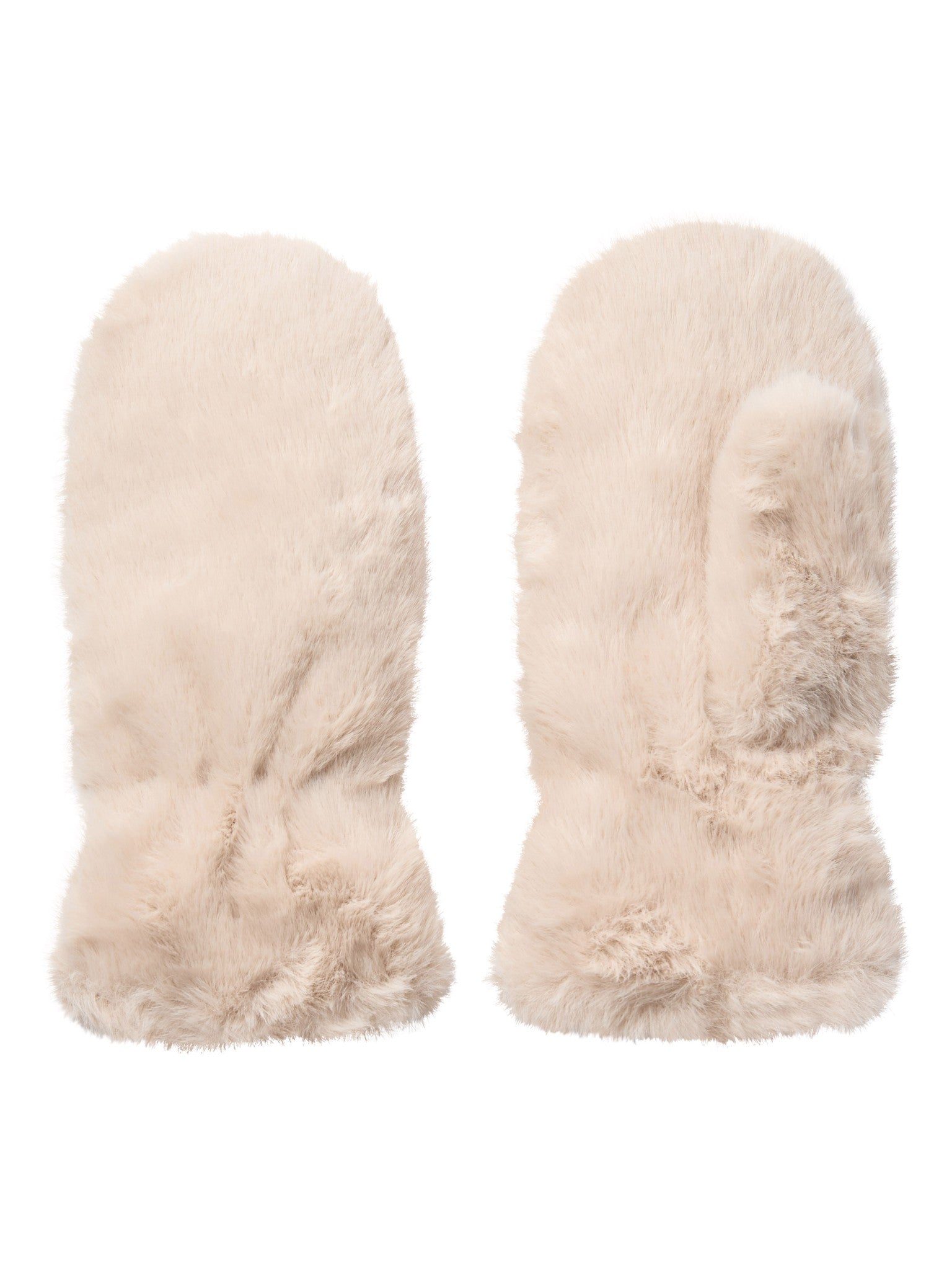 PenzaCC Fur Mitten - Bone - Co'couture