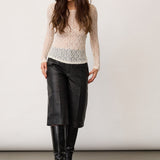 BarnaCC O-Neck Blouse - Off-White