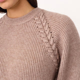 RowCC Braid String Knit - Mink