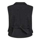 AliniCC Wrap Vest - Black