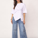 MedaxCC Asym Tee - White