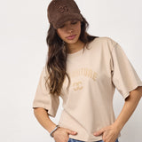 43013 ZengaCC Tee O-Neck - Mink