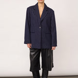 NaidaCC Pin Power Blazer - Navy