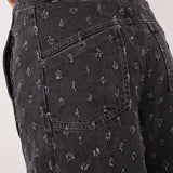 DerriCC Dot Jeans - Mid Grey