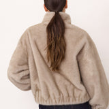 CasioCC Teddy Jacket - Light Grey