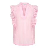 AviCC Lace SS V-Top - Rosebloom