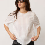 BessiCC SS Blouse - Off-White