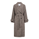 ClaraCC Raglan Coat - Dark Brown