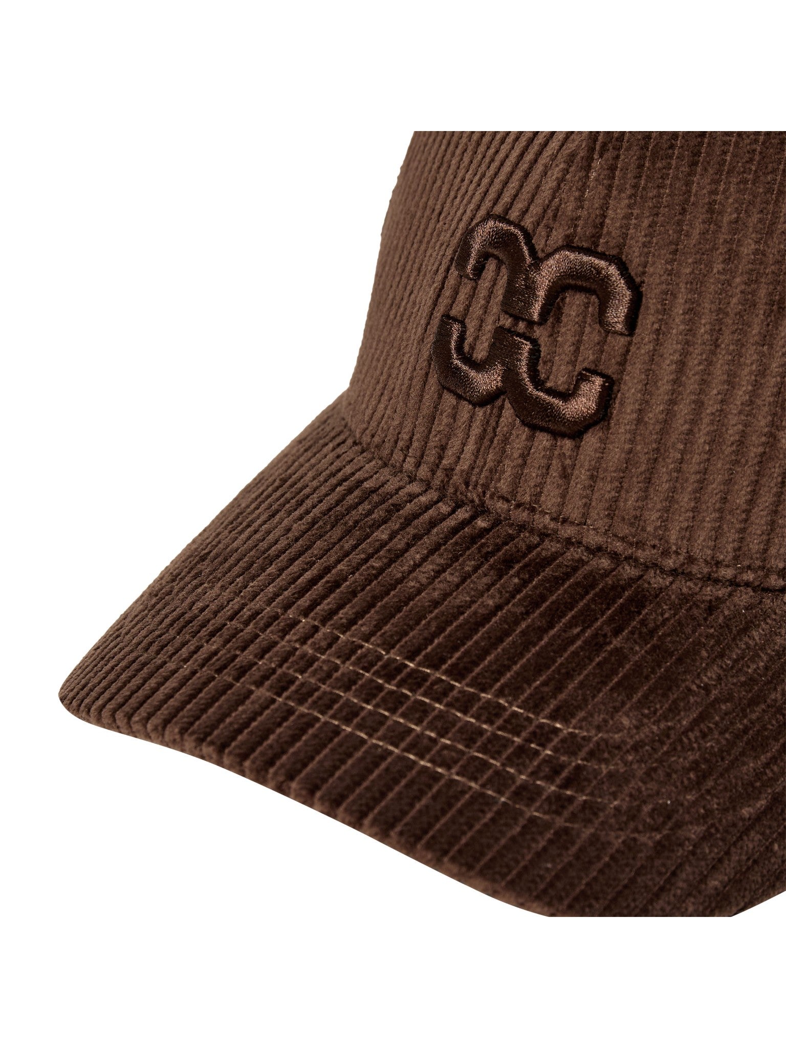 SachiCC Cord Cap - Dark Brown - Co'couture