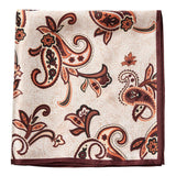 ShilaCC Silk Bandie Scarf - Brown