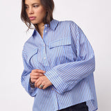 AnicaCC LS Shirt - Blue