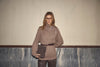 RowCC Rib Zip Roll-Neck Knit - Walnut