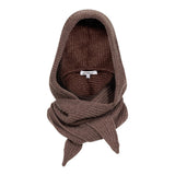 AlviaCC Scarf Hat - Brown