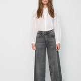 VickyCC Stone Wide Jeans - Black