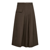 LunaCC Long Skirt - Dusty Army