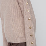 RowCC Button Sleeve Knit - Bone