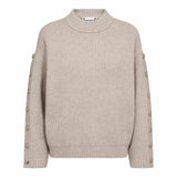 RowCC Button Sleeve Knit - Bone