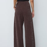EstiCC Pleat Pant - Bison
