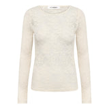 BirtaCC O-neck Blouse - Off-White