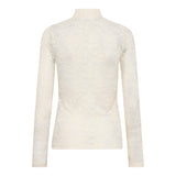 BirtaCC Turtleneck Blouse - Off-White