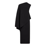 FalconCC Drape Dress - Black