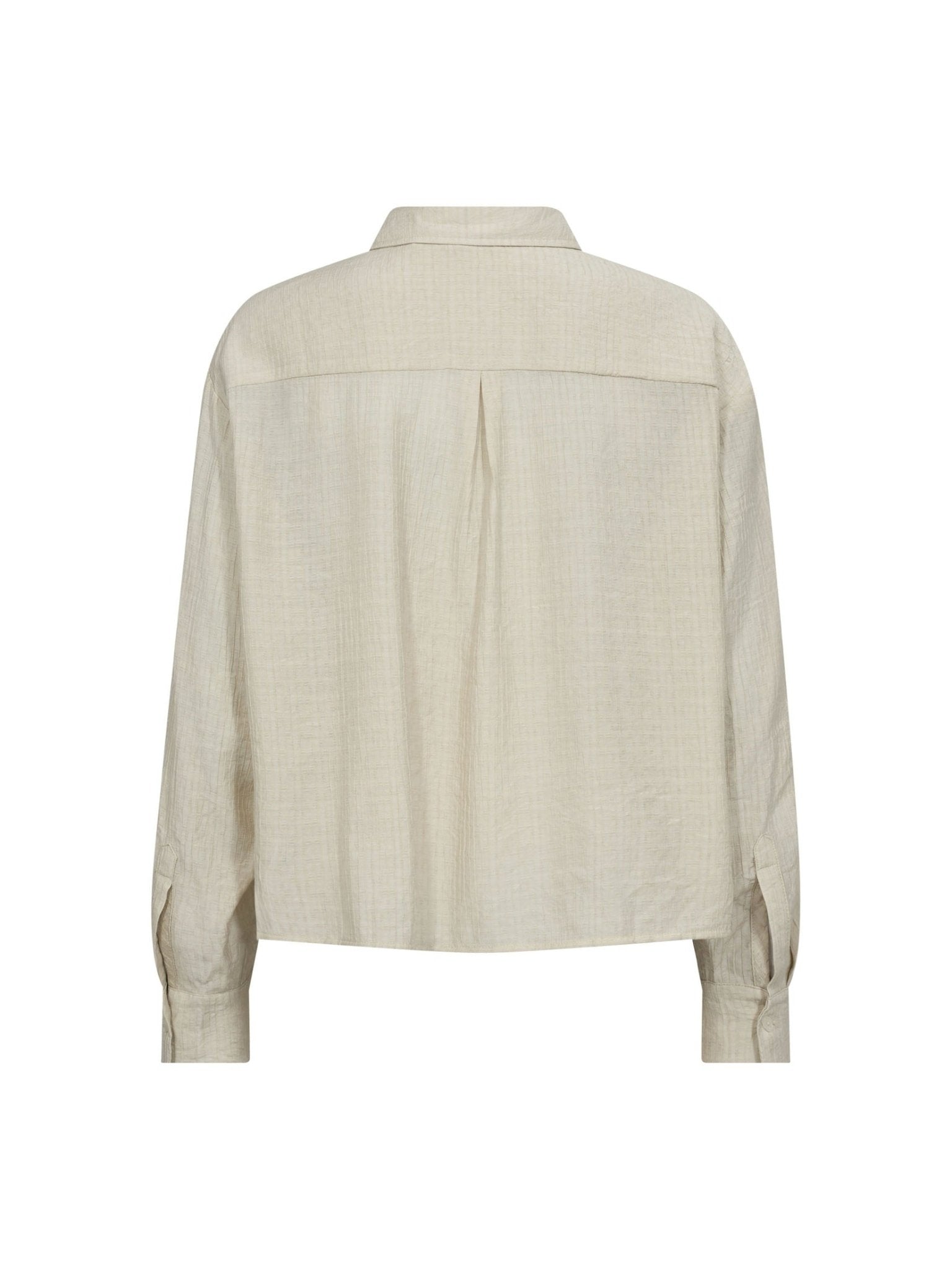 AlbieCC Frill Shirt - Creme - Co'couture