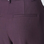 AlmiraCC Pleat Pant - Plum - Co'couture