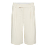 AminaCC Pleat Bermuda - Bone - Co'couture