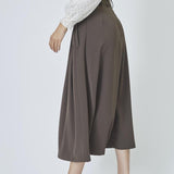 AnyaCC Pleat Skirt - Mocca - Co'couture