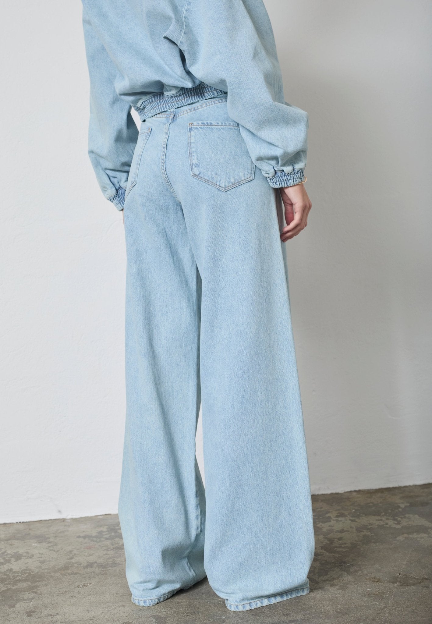 AronaCC Wide LL Jeans - Pale Blue - Co'couture