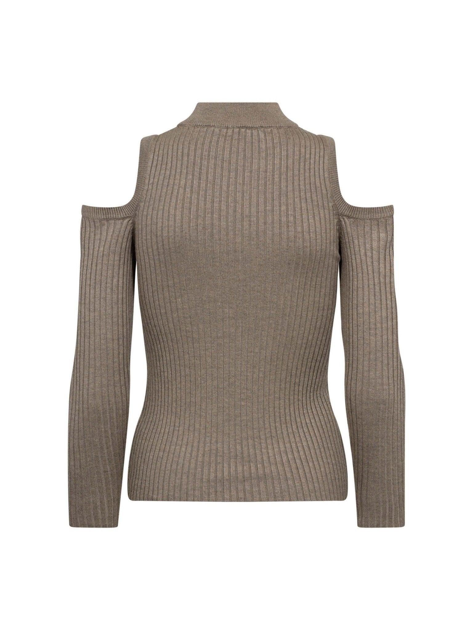 BalinCC Off - Shoulder Knit - Light Walnut - Co'couture
