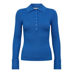BonnyCC Polo LS Knit - Blue - Co'couture