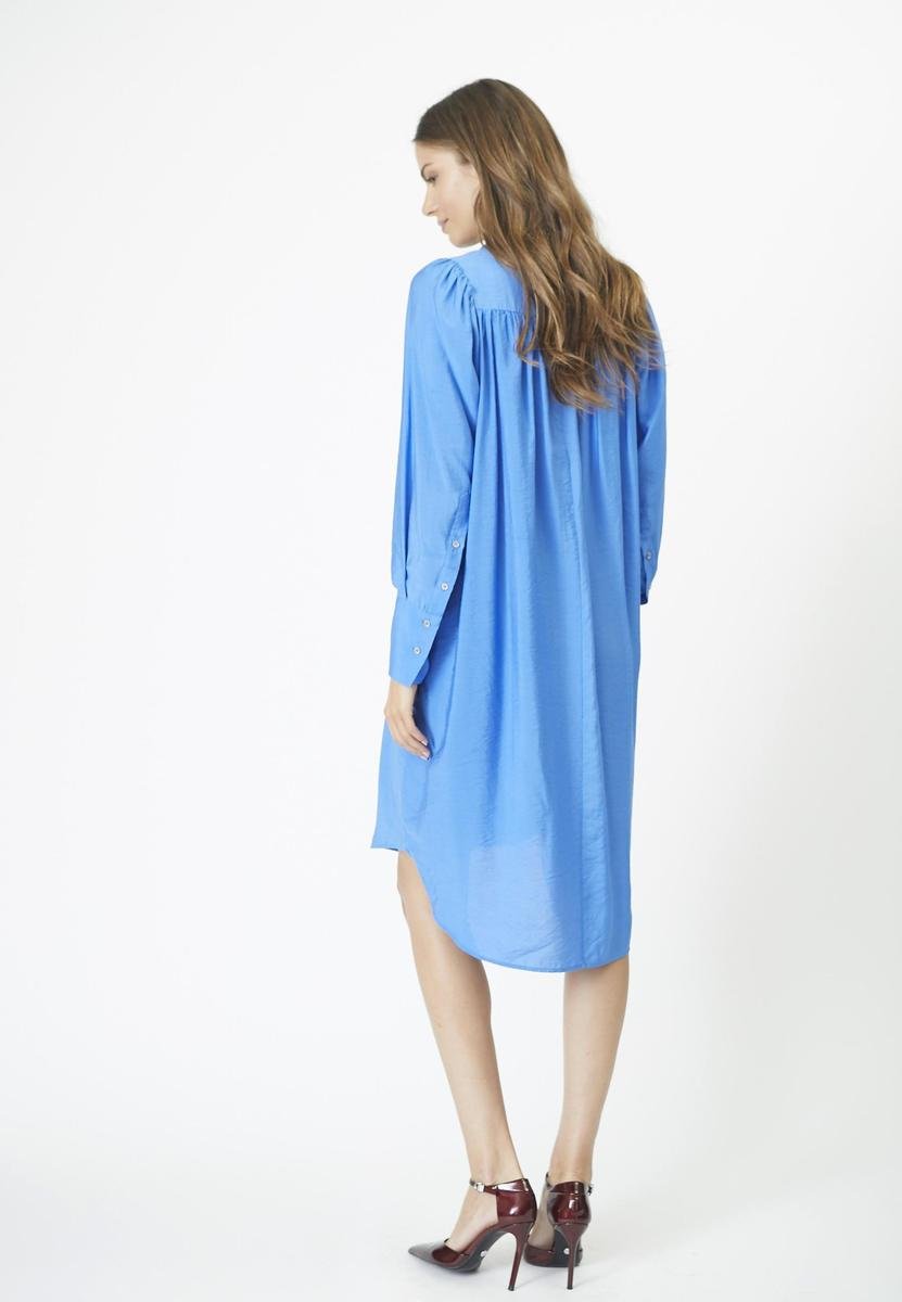 Callum Volume Dress - New Blue - Co'couture