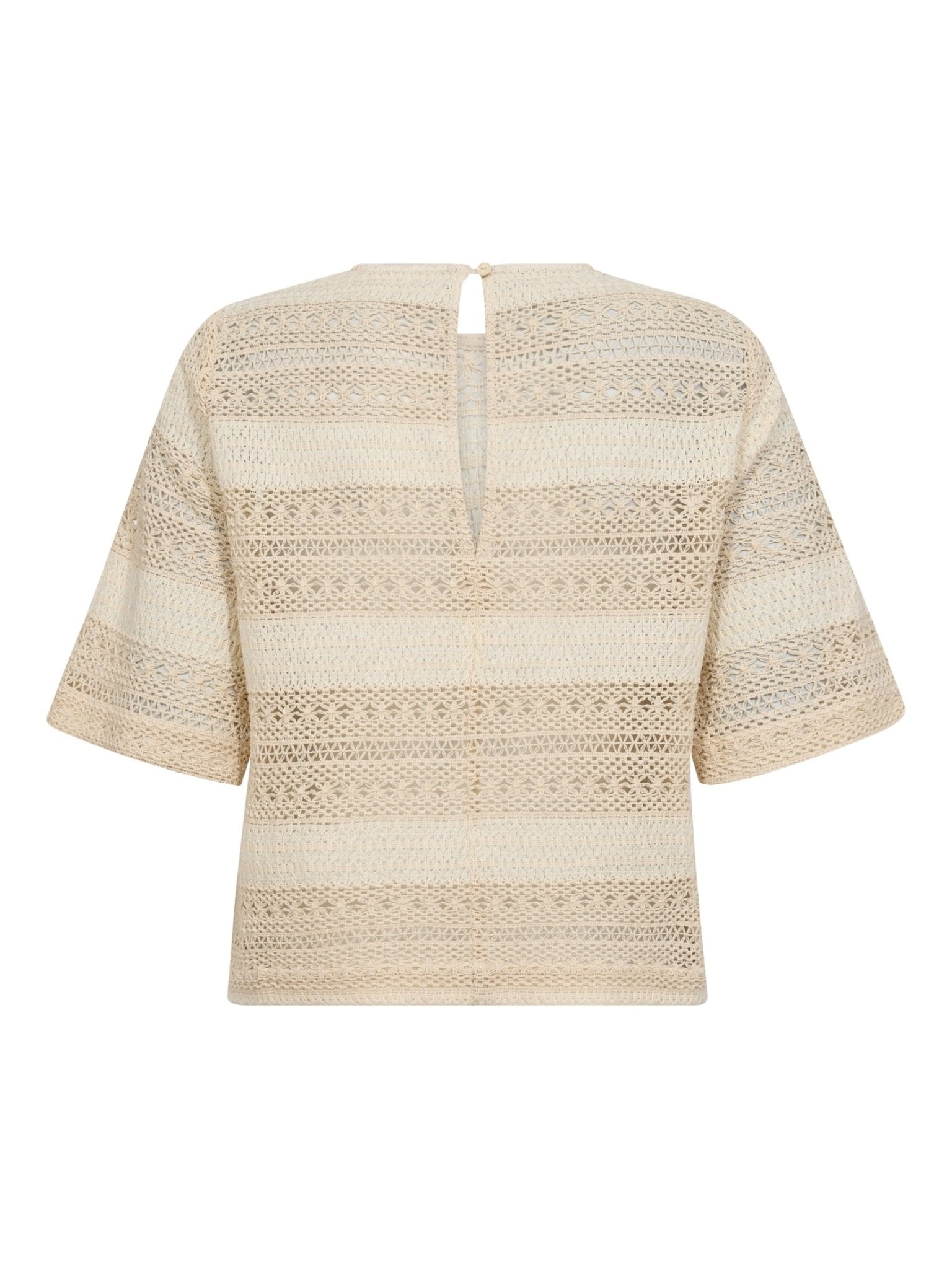 CarlyCC Crochet Blouse - Bone - Co'couture