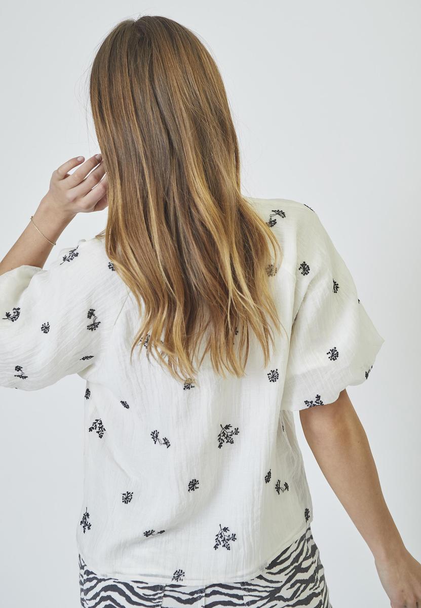 ColleenCC SS V - Shirt - Off white - Co'couture