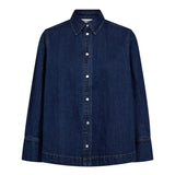 DelinaCC Denim LS Shirt - Navy Denim - Co'couture
