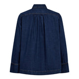 DelinaCC Denim LS Shirt - Navy Denim - Co'couture