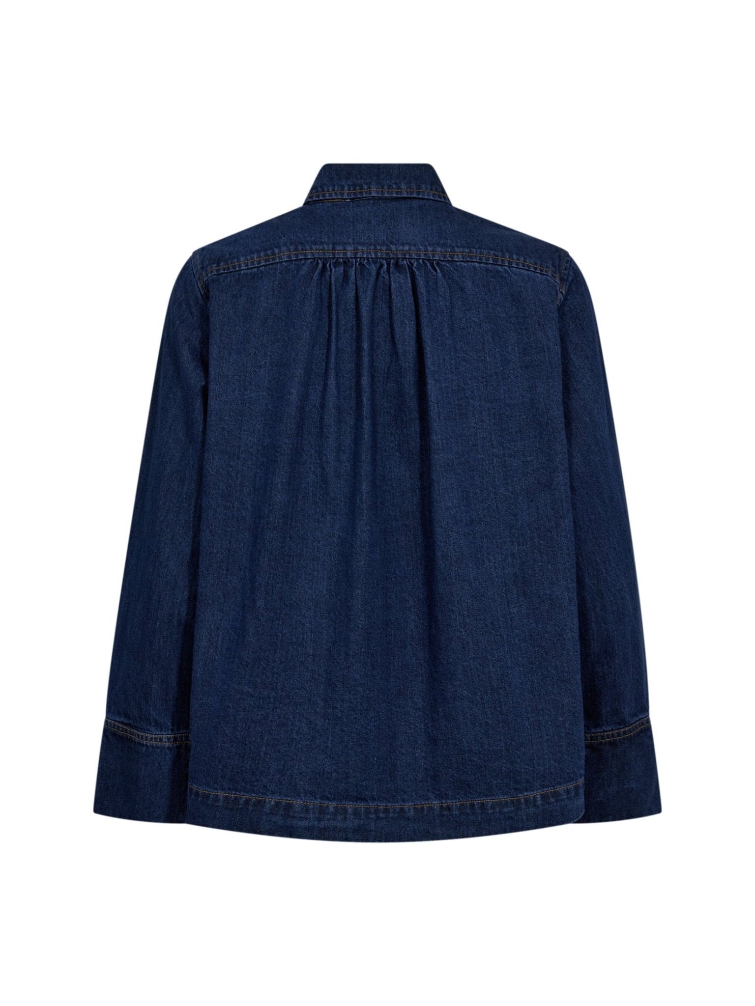 DelinaCC Denim LS Shirt - Navy Denim - Co'couture