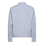 DevinCC Stripe Tie Shirt - Blue - Co'couture