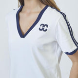 EdgeCC Stripe V - Tee - Navy - Co'couture
