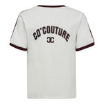 EdgeCC Stripe V - Tee - OffWhite WineRed - Co'couture