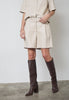 GittCC Pleat Shorts - Bone