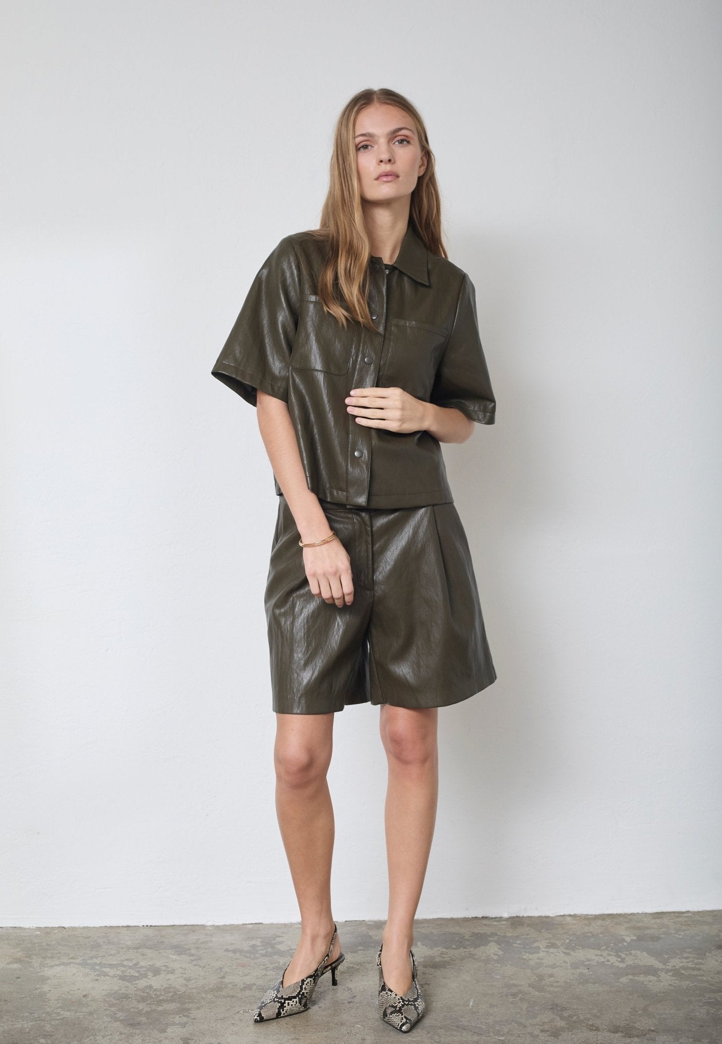 GittCC SS Shirt - Army - Co'couture