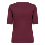 GrannyCC SS Tee - Burgundy - Co'couture