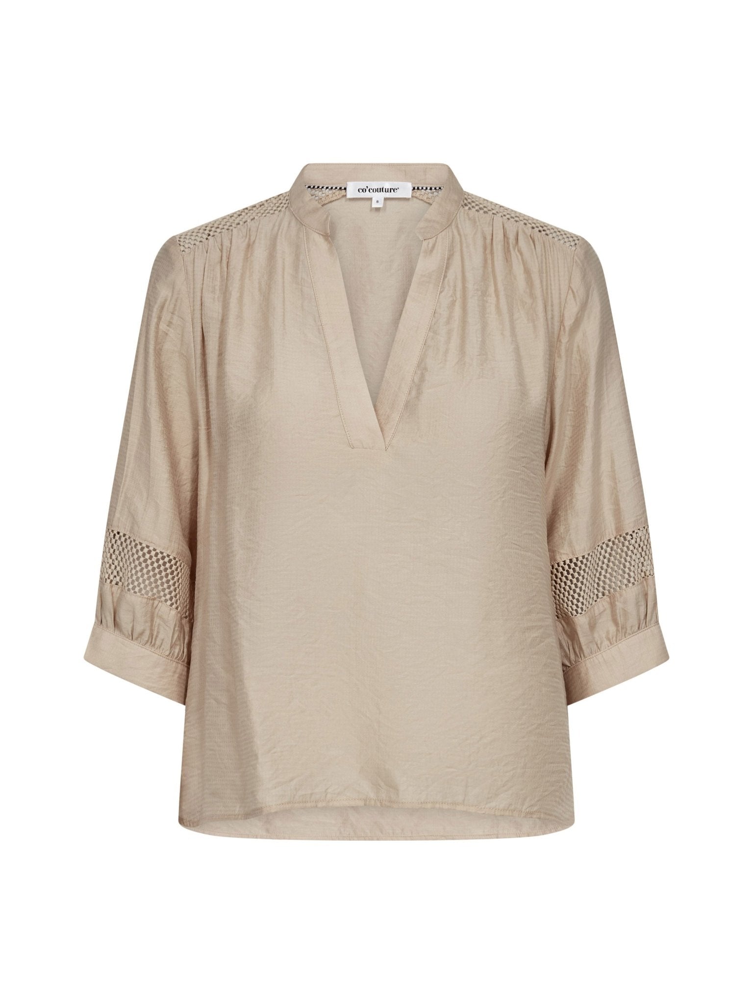 GwendaCC SS Blouse - Mink - Co'couture